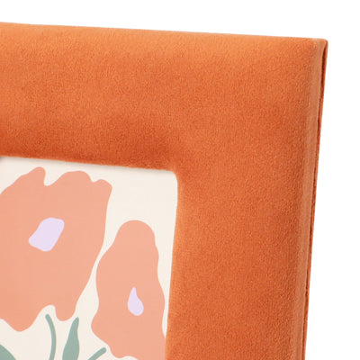 Velour Frame Orange