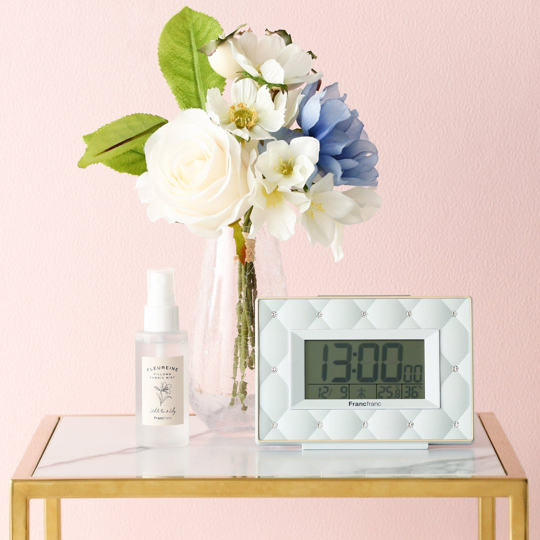 インテリア時計 Francfranc ABISKO WAVE DIGITAL CLOCK PK Abisko Wave Digital Clock Blue – Francfranc Hong Kong