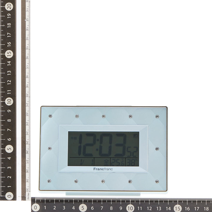 Abisko Wave Digital Clock Blue – Francfranc Hong Kong