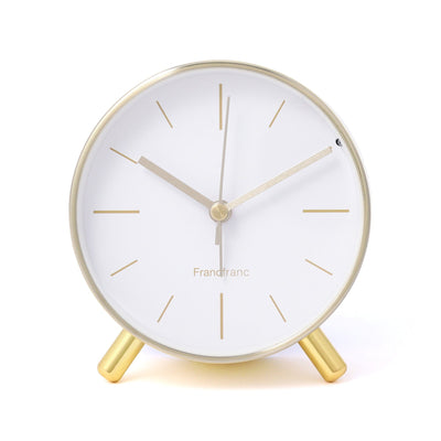 Gold Frame Table Clock