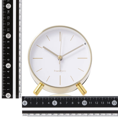 Gold Frame Table Clock