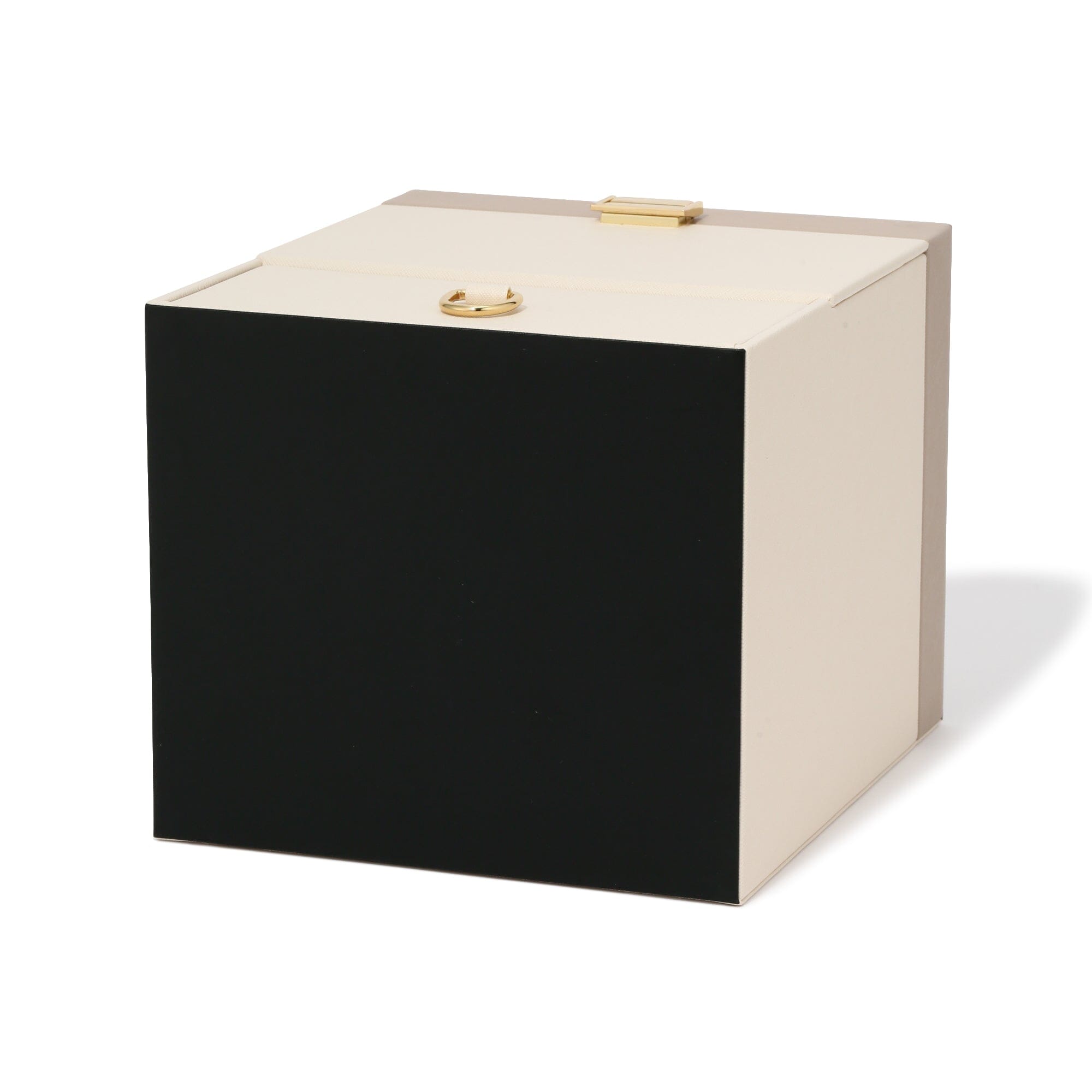 Bicolor Cosmetic Box Beige