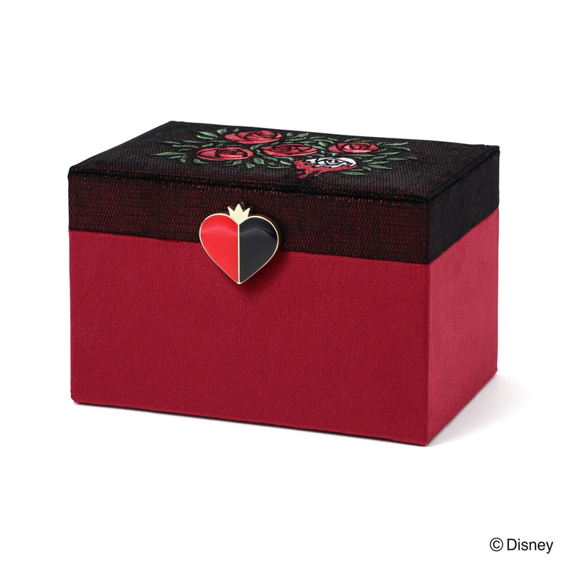 DISNEY VILLAINS NIGHT QUEEN OF HEARTS JEWELRY BOX SMALL
