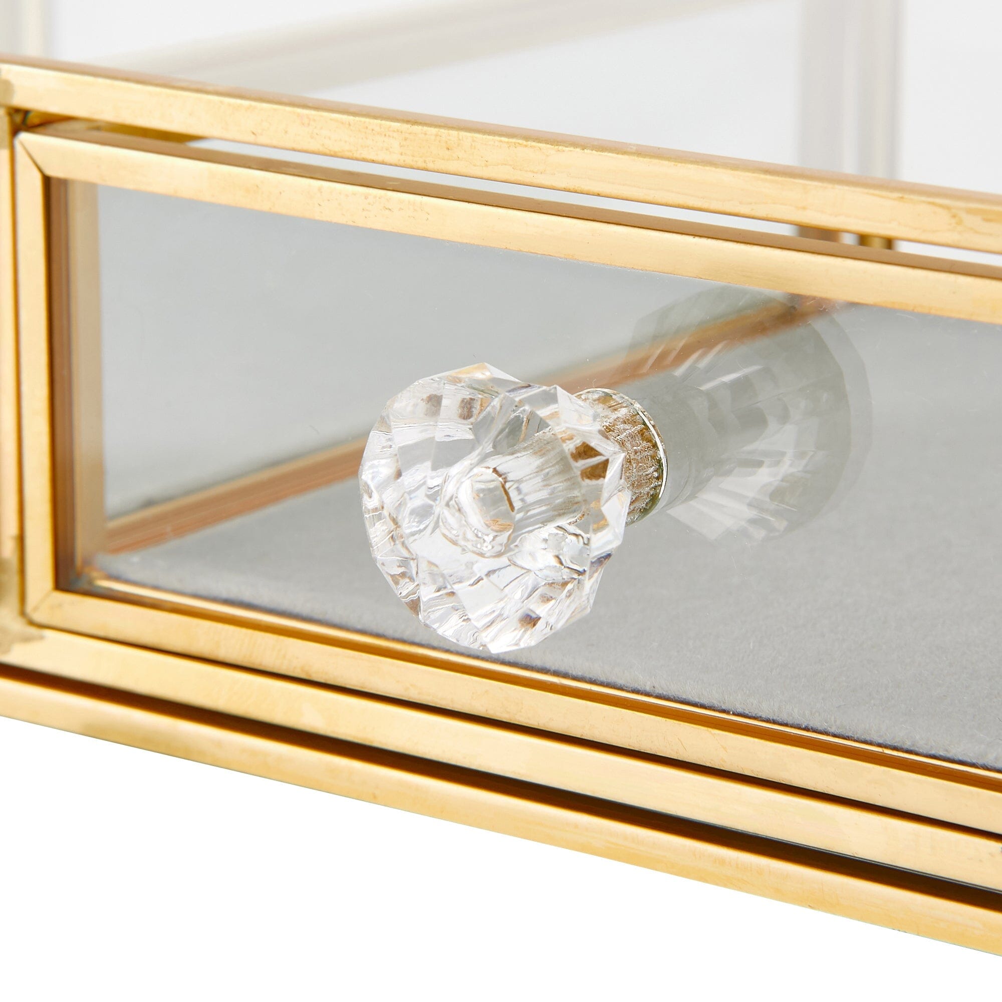 四層玻璃收納抽屜