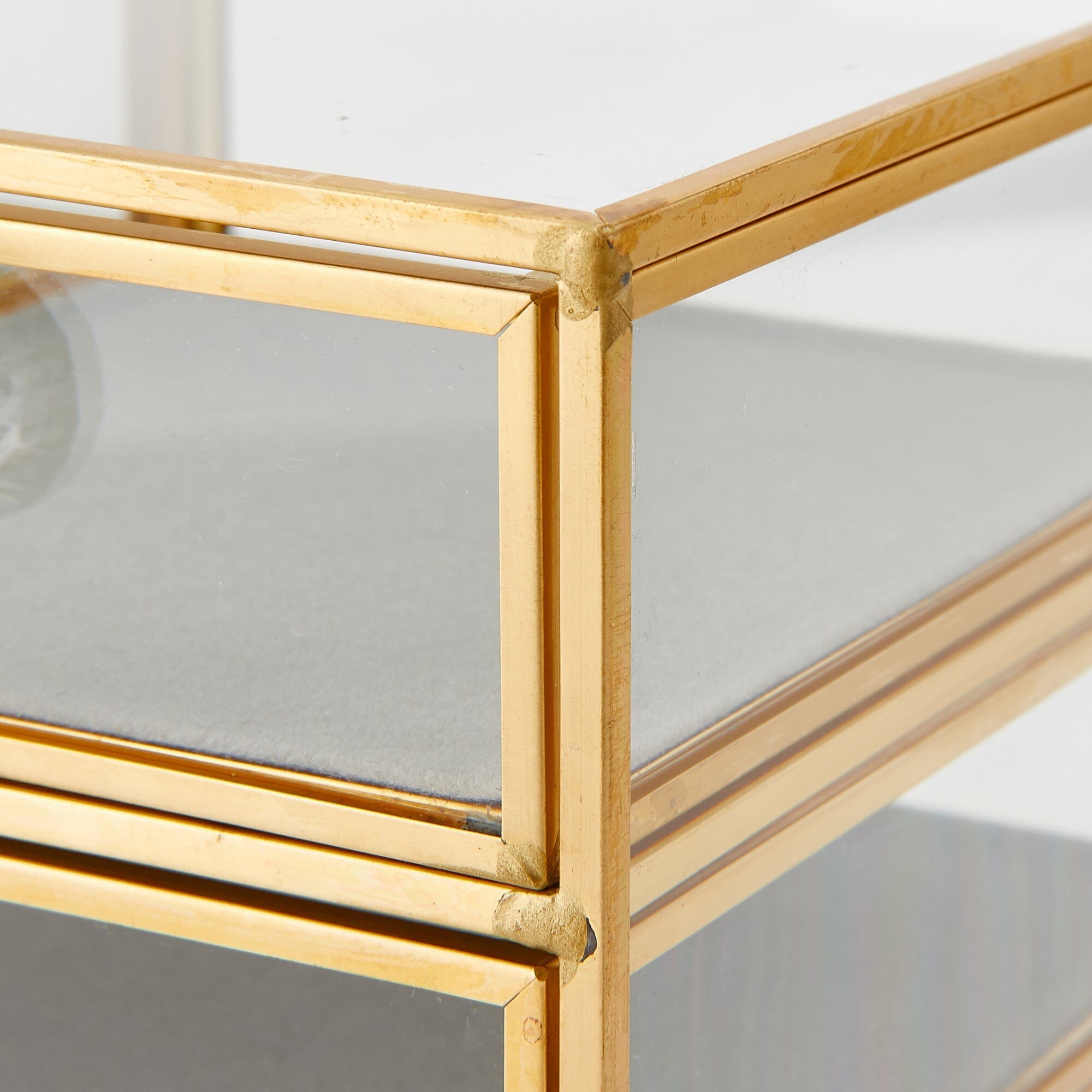 四層玻璃收納抽屜