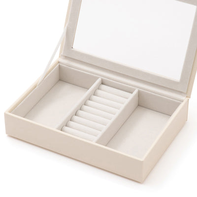 STACKING 可堆疊展示首飾盒白色