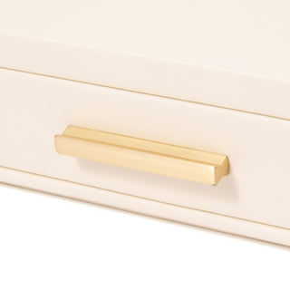 STACKING 可堆疊抽屜耳環首飾盒白色