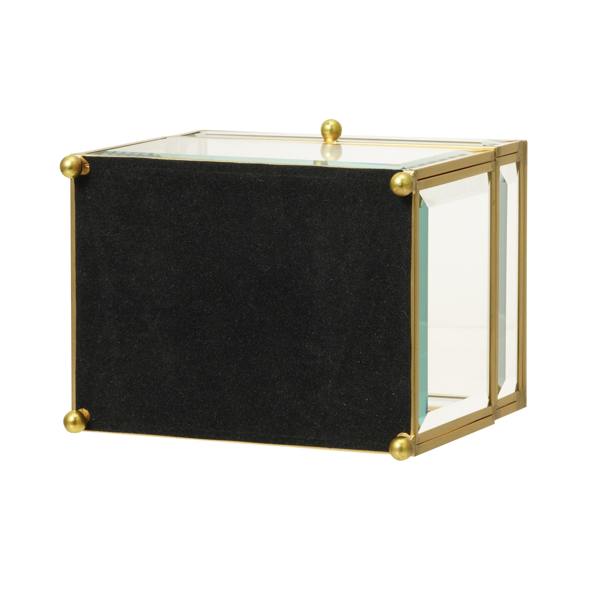 Lamule Iron Glass Box Square 2 Medium