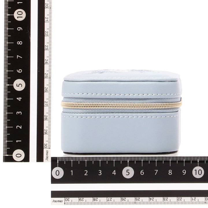 Embroidery Flower Travel Jewelry Box Small Blue – Francfranc Hong Kong