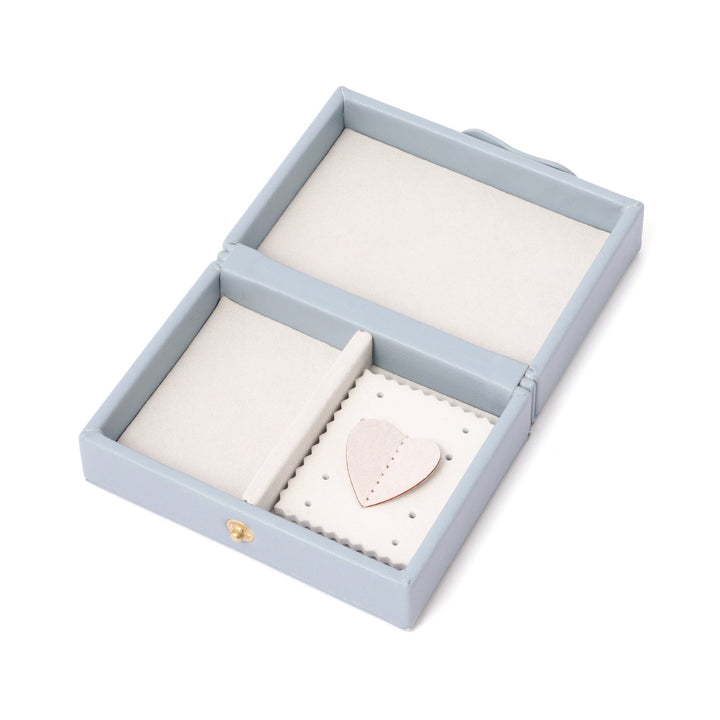 Embroidery Flower Jewelry Box Large Blue – Francfranc Hong Kong