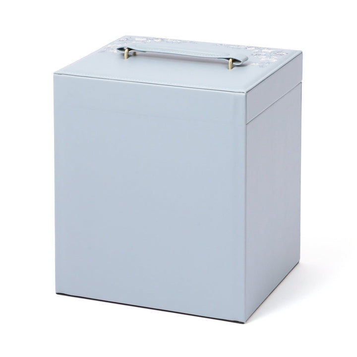 Embroidery Flower Cosmetic Box Blue – Francfranc Hong Kong