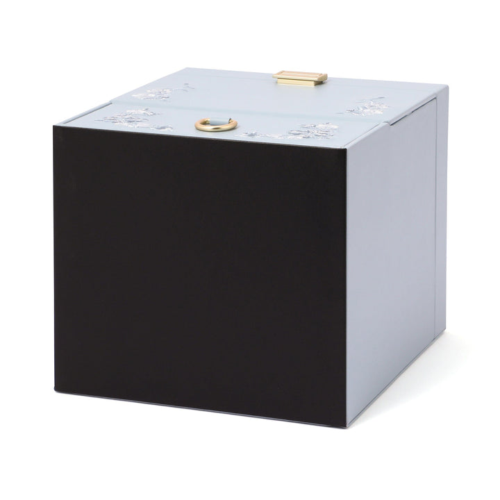 Embroidery Flower Cosmetic Box Blue – Francfranc Hong Kong