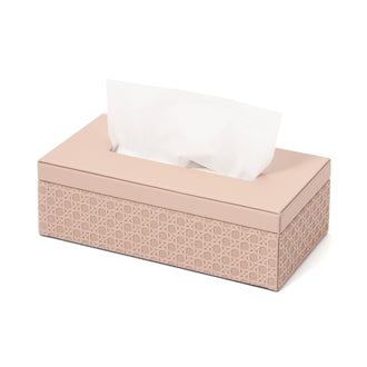 Embossed Tissue Box Pink