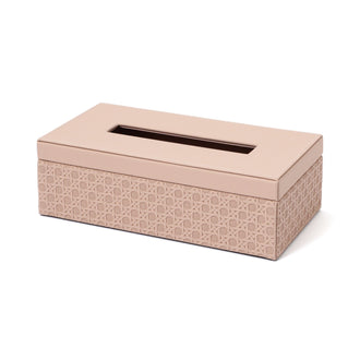 Embossed Tissue Box Pink
