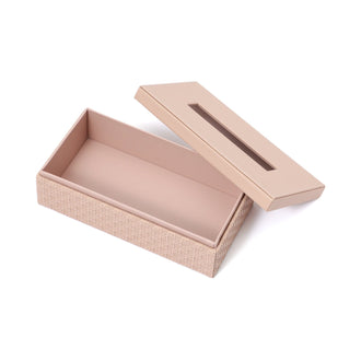 Embossed Tissue Box Pink