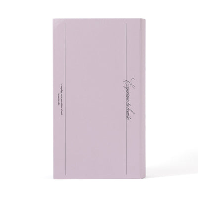 Book Tissue Box Typography Light Pink