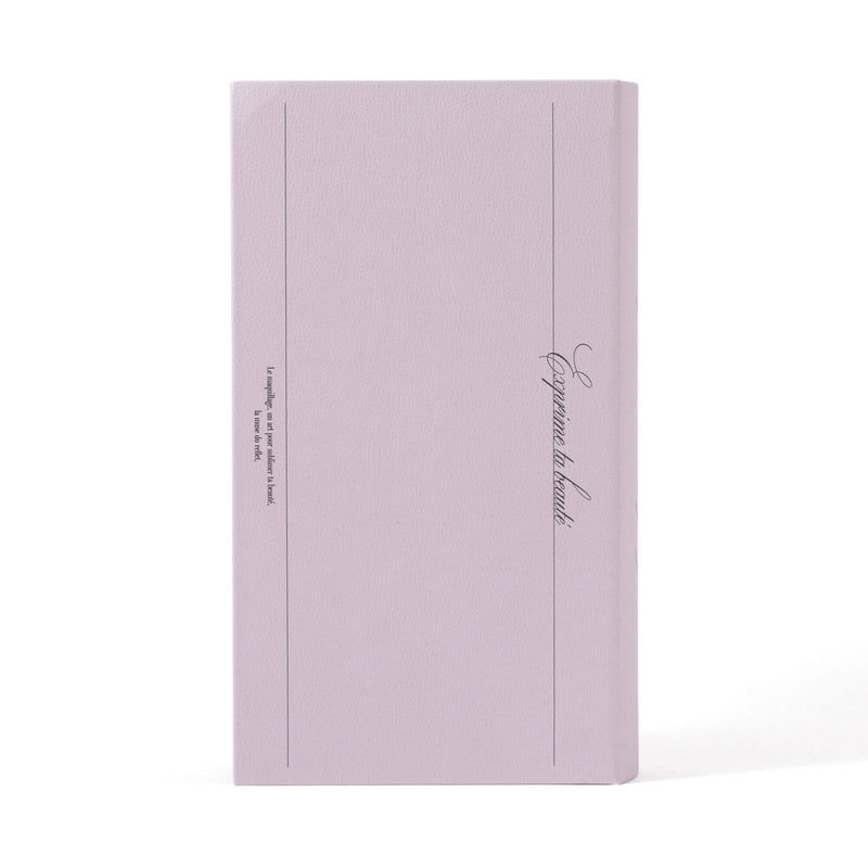 Book Tissue Box Typography Light Pink