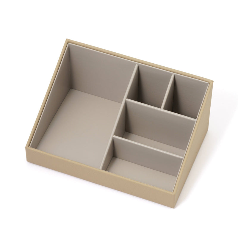 Stacking Cosmetic Organizer Beige