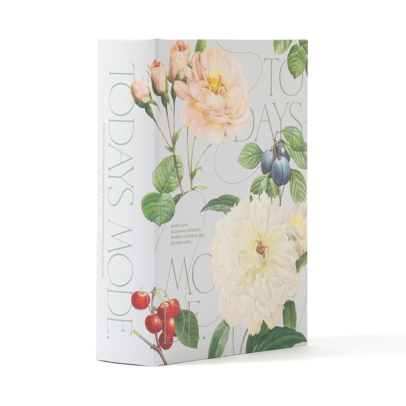 Book Box Flower Small Light Beige