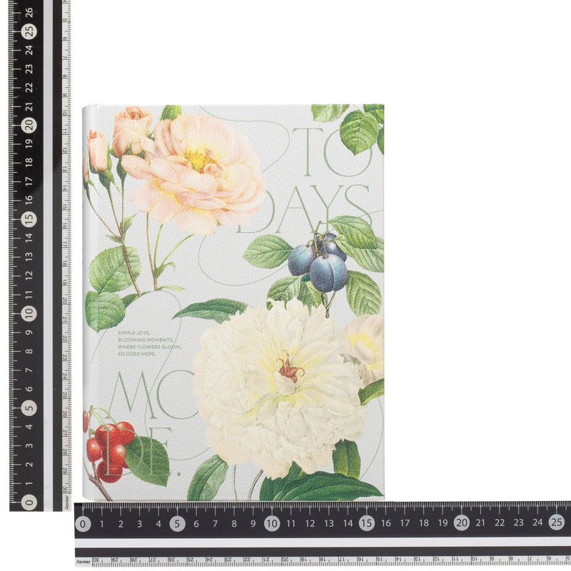 Book Box Flower Small Light Beige