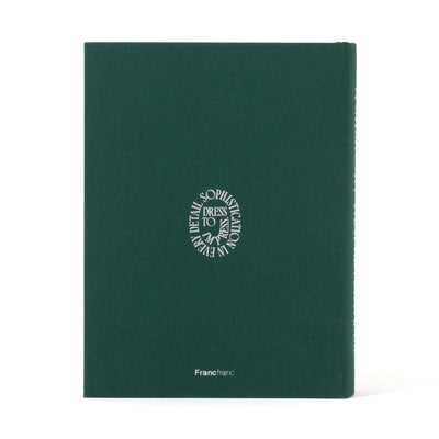 Book Box Typography Small Green