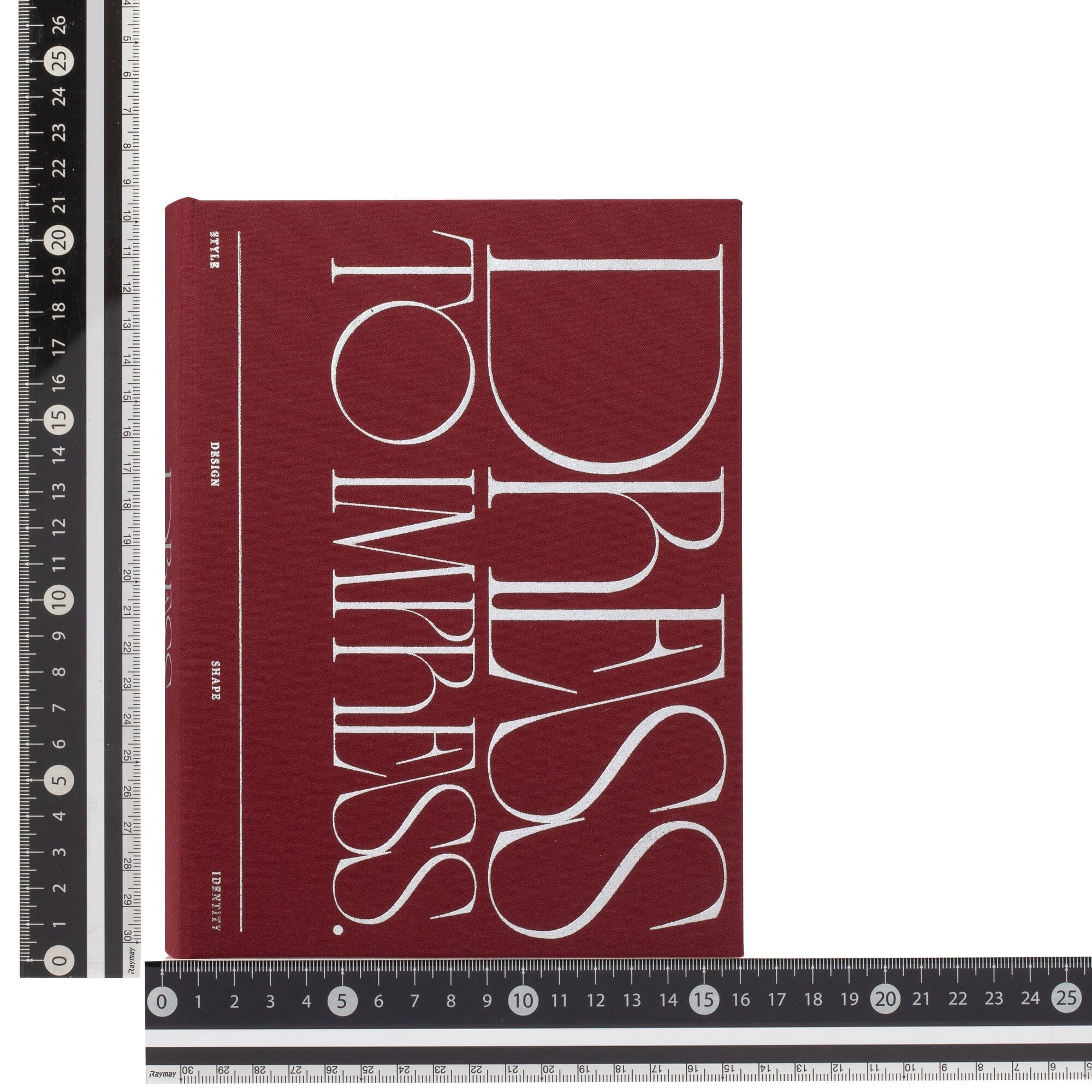 Book Box Typography Small Red