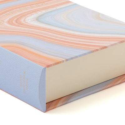 Book Box Marble Small Orange