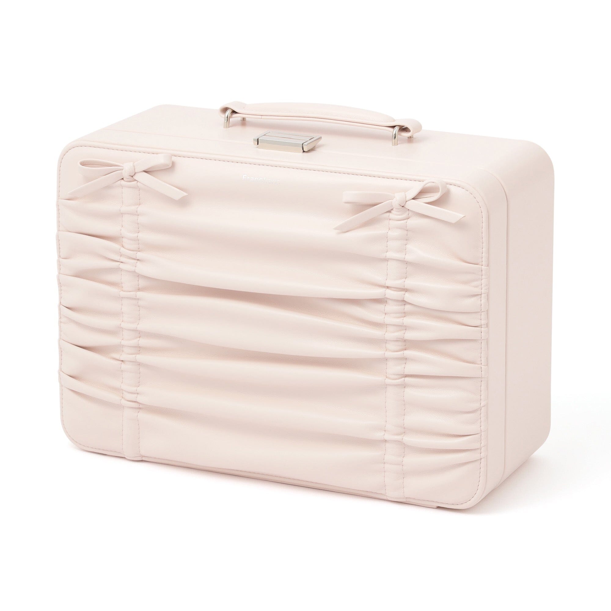 Ribbon Cosmetic Box Light Pink