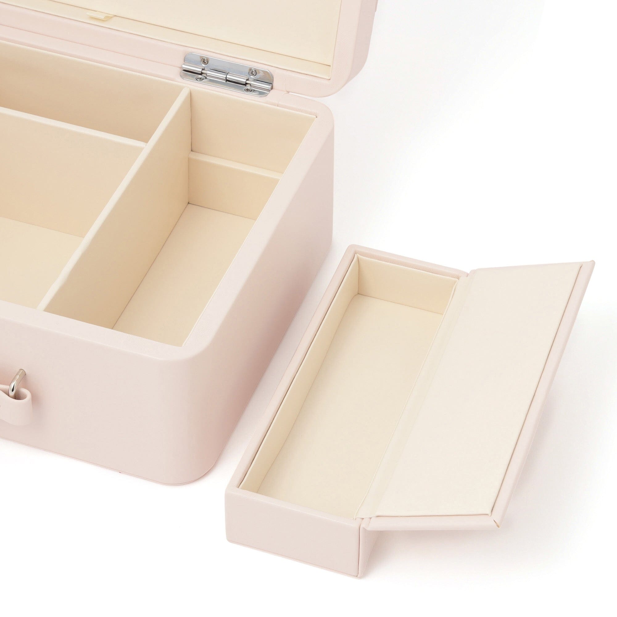 Ribbon Cosmetic Box Light Pink