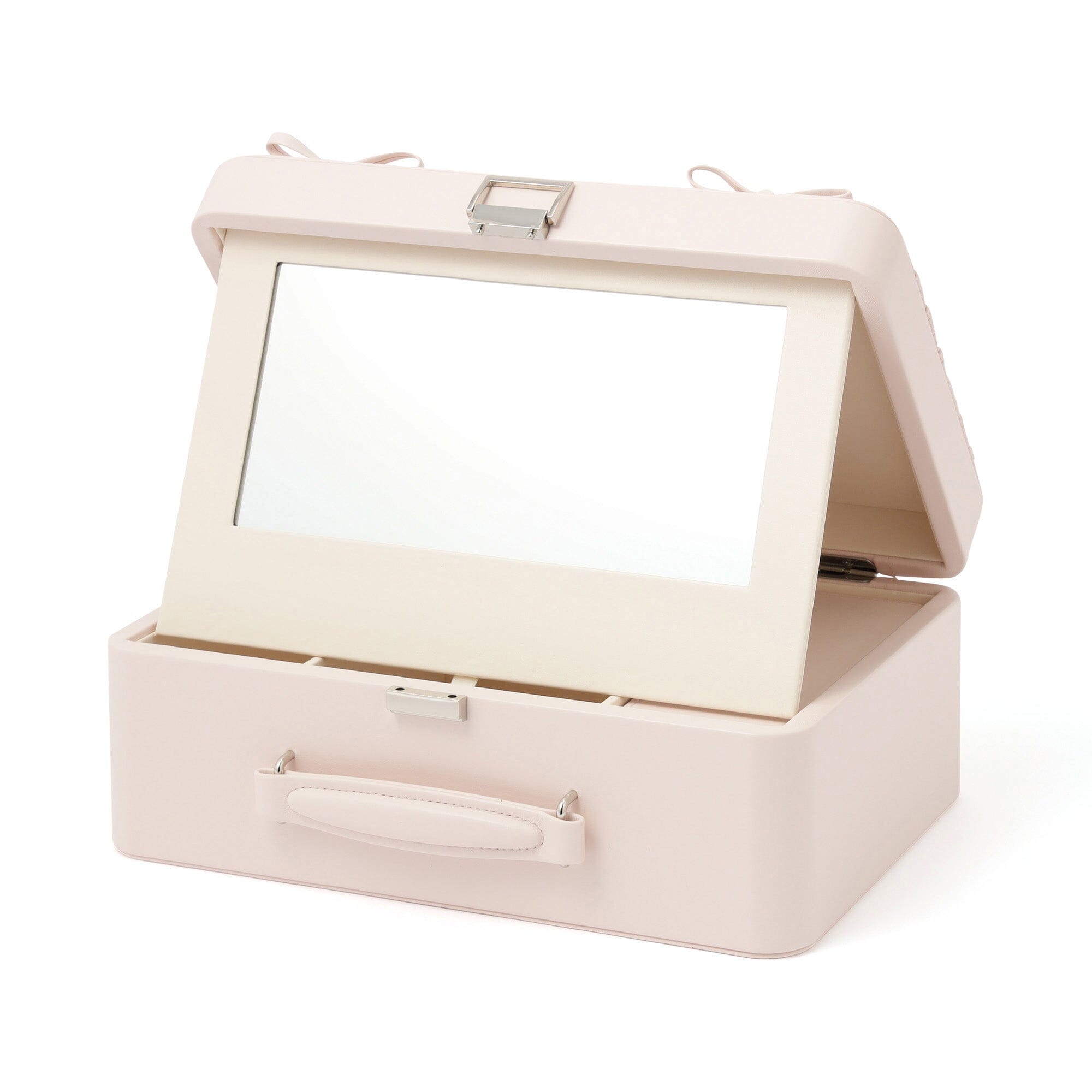 Ribbon Cosmetic Box Light Pink