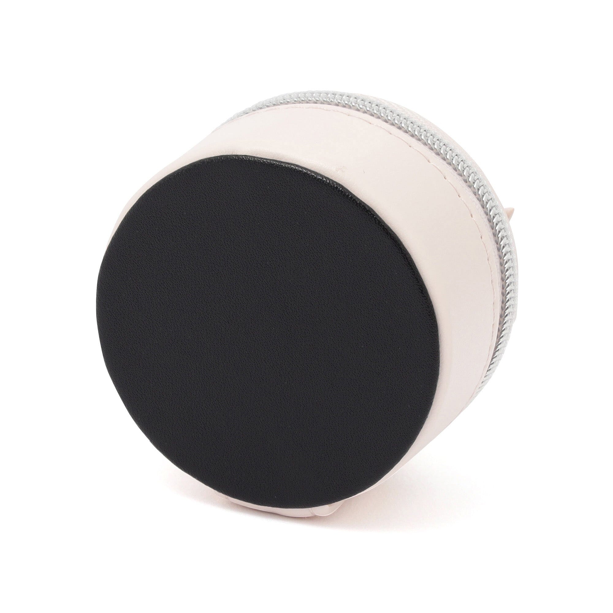 Ribbon Mini Travel Jewelry Box Light Pink