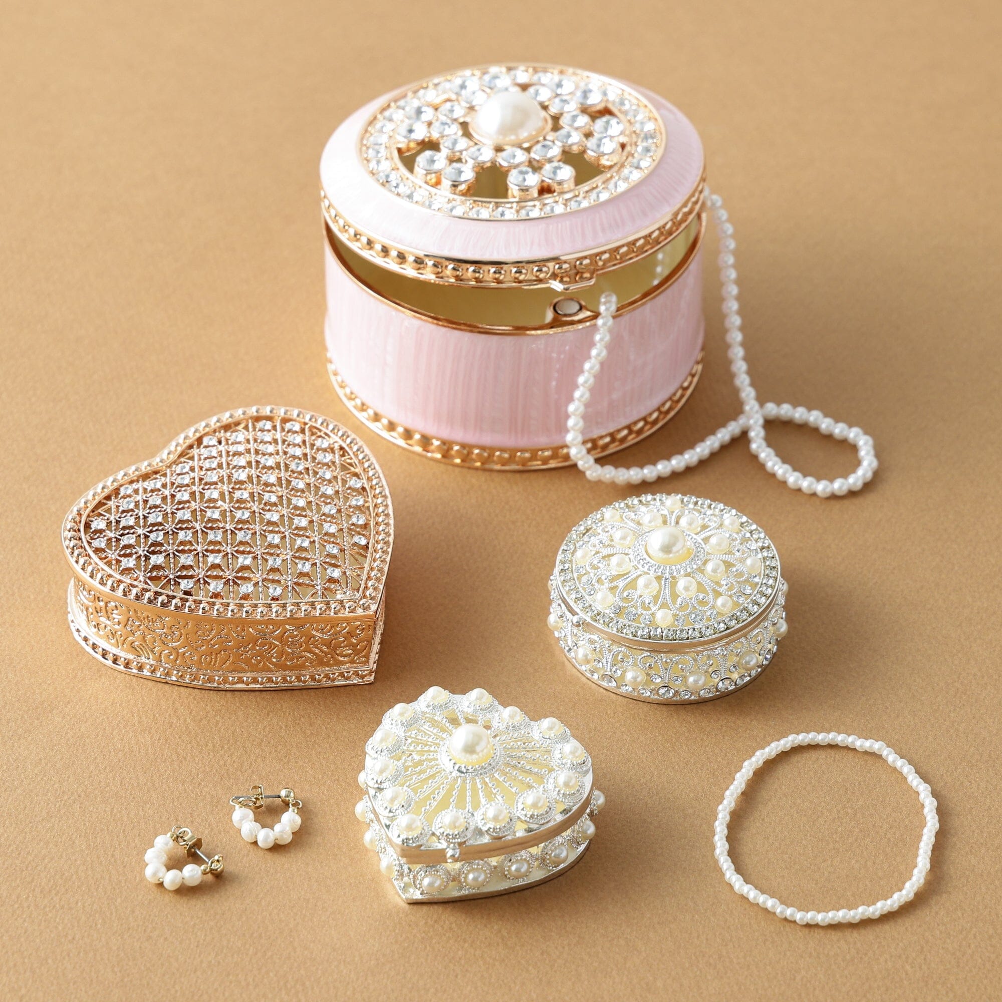 Salli Jewelry Case Round Large