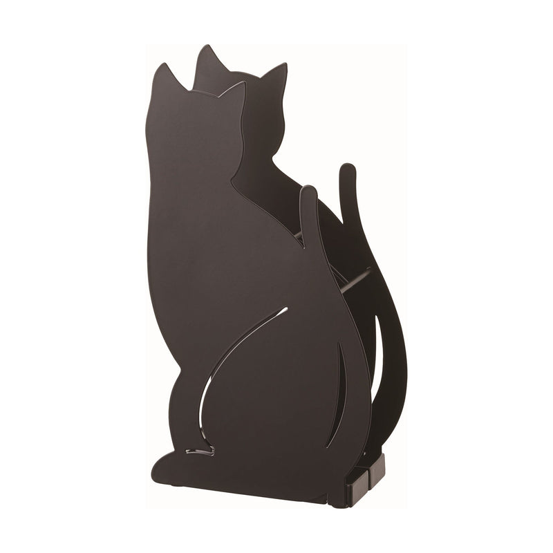 Umbrella Stand Cat Black