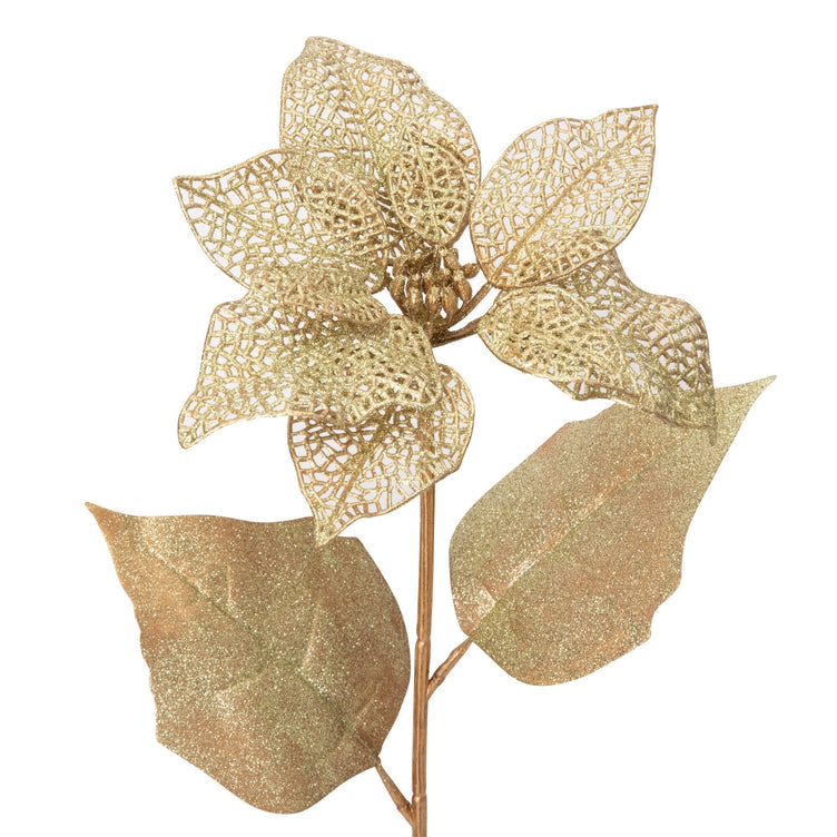 Art Plants Poinsettia  Gold