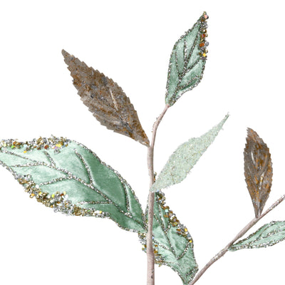Art Plants Glitter Leaf  Mint
