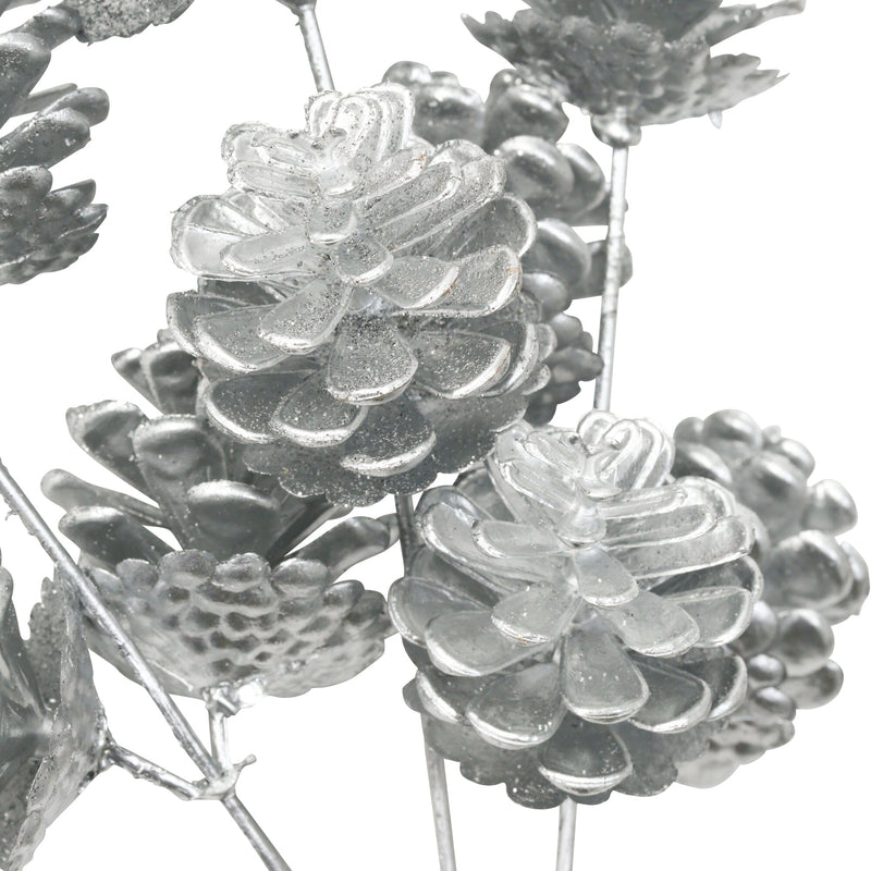 Art Plants Pinecone  Silver