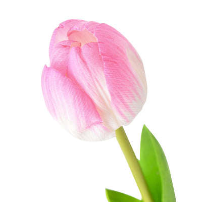 Artflower Real Touch Tulip  Light Pink