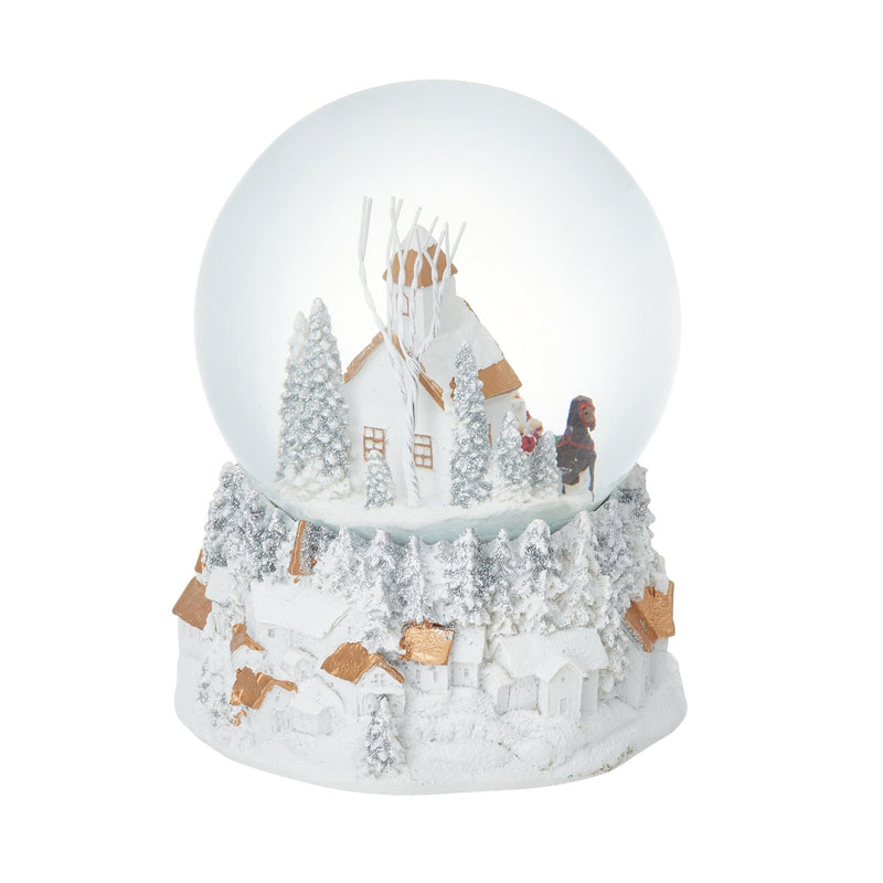 Snow Globe House Large White