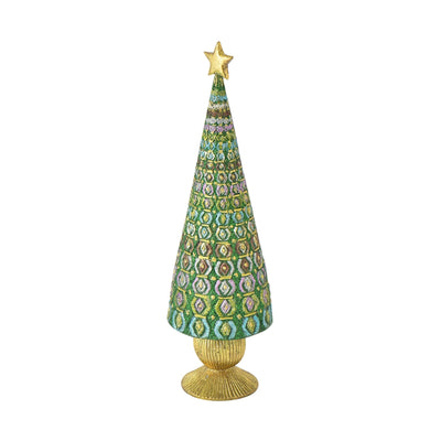 Resin Tree L Green