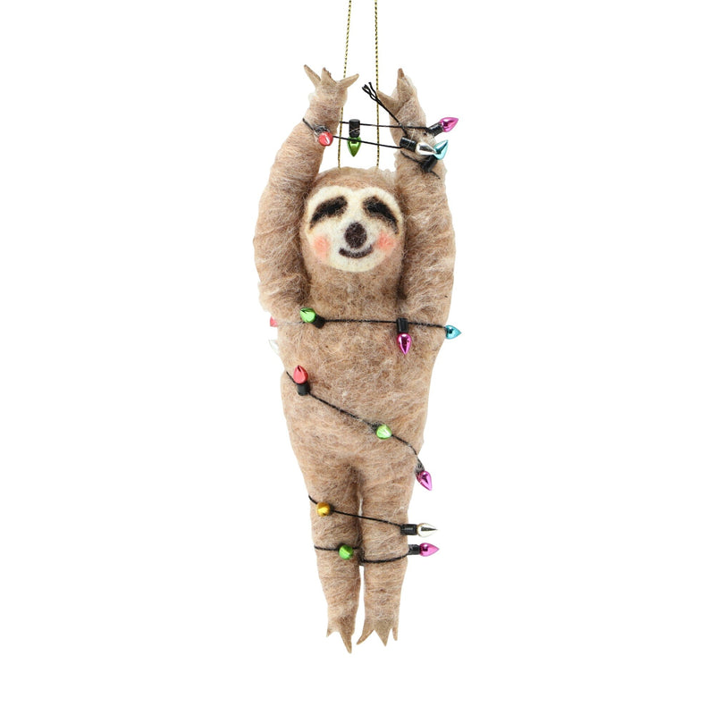 Fabric Ornament Sloth Light