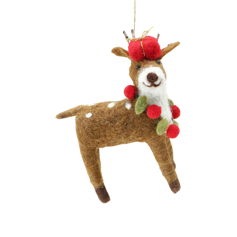 Fabric Ornament Reindeer