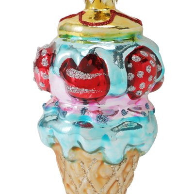 Glass Ornament Ice Cream