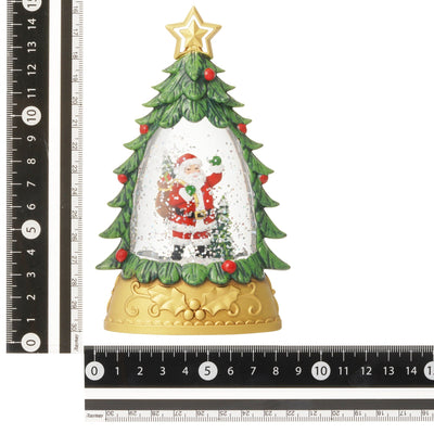 Snow Globe Lighting Tree M Green