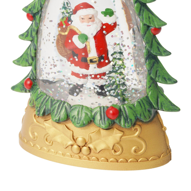 Snow Globe Lighting Tree M Green