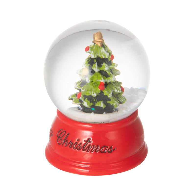 Snow Globe Tree Xs Red