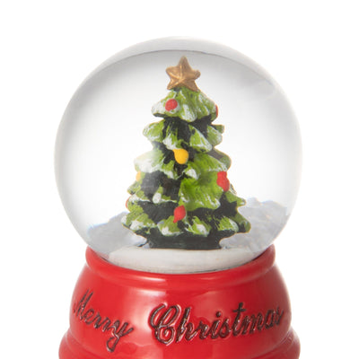 Snow Globe Tree Xs Red