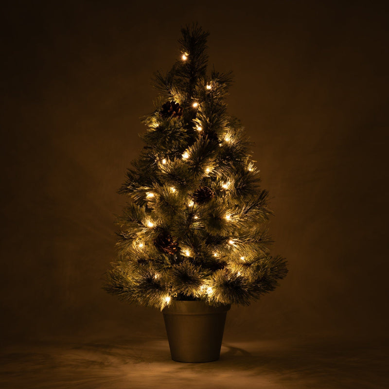 LED 50 XMAS TREE 80cm Green