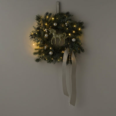 Led Wreath Pearl