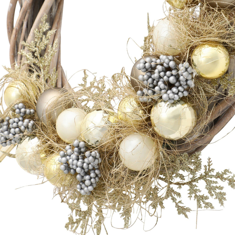 Wreath Asymmetric Medium Gold