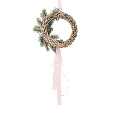 Wreath Asymmetrical Medium Pink